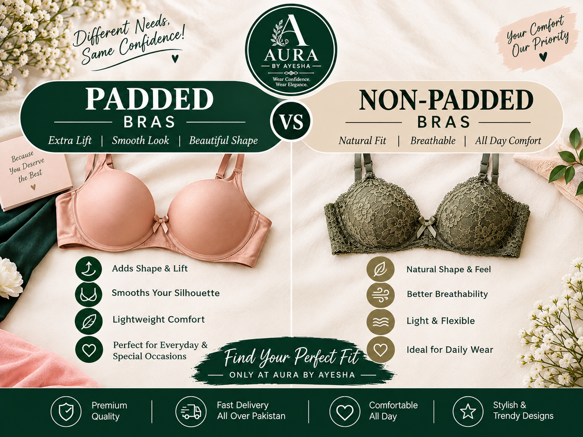Padded vs Non-Padded Bras: Which One Is Better for You?