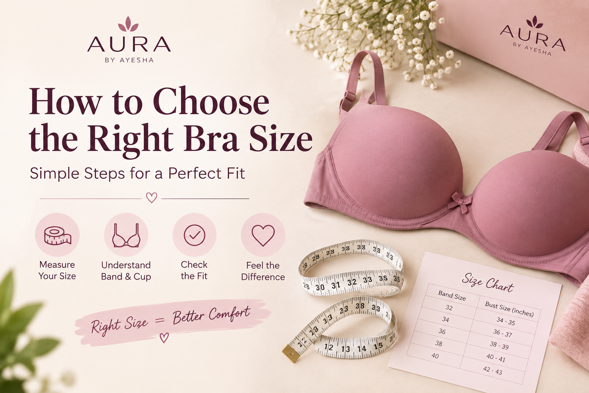 How to Choose the Right Bra Size in Pakistan | Easy Bra Size Guide