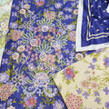 Baroque Premium Linen Chikankari Embroidered 3 Piece Unstitched Suit