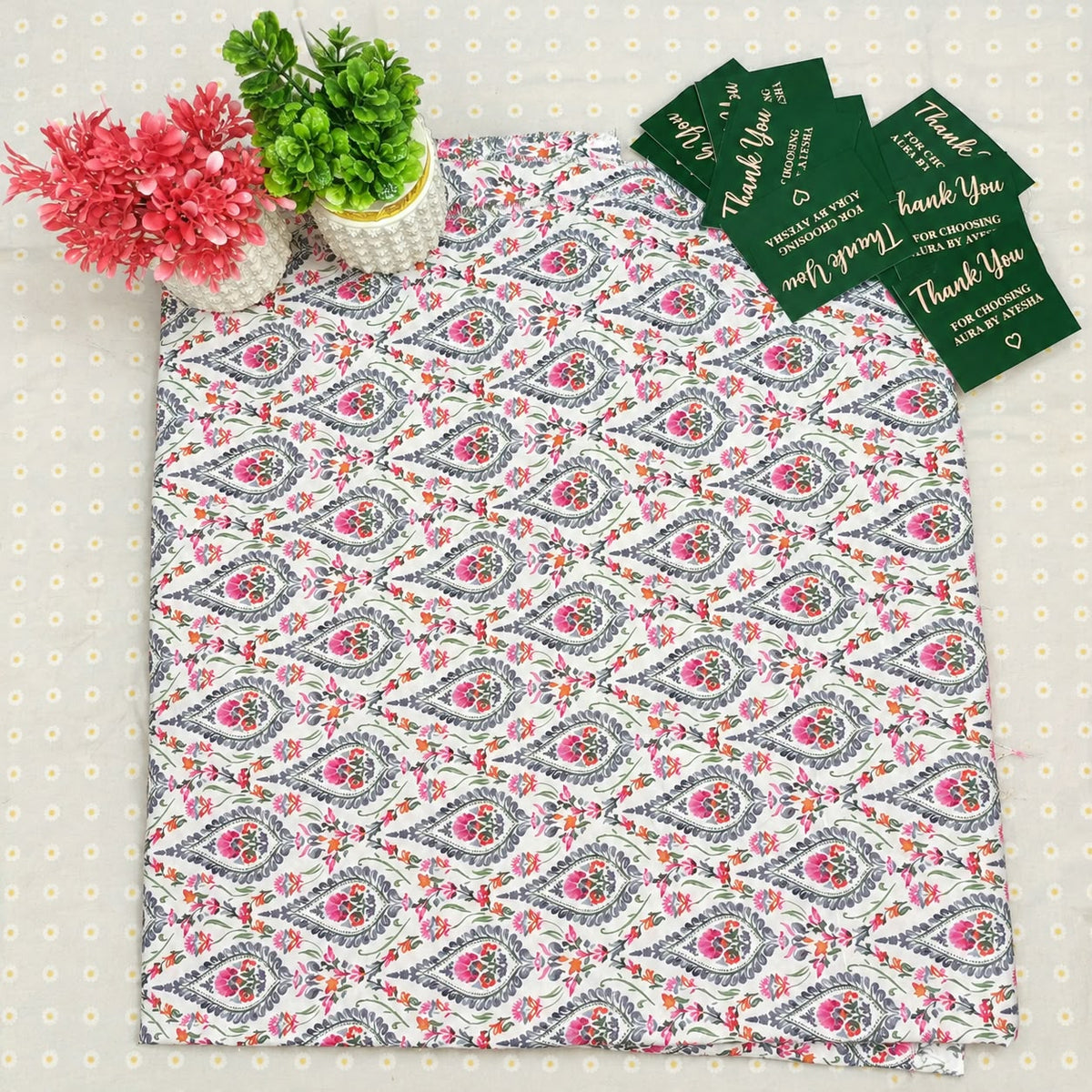 Binsaeed Viscose 2-Piece Unstitched Suit