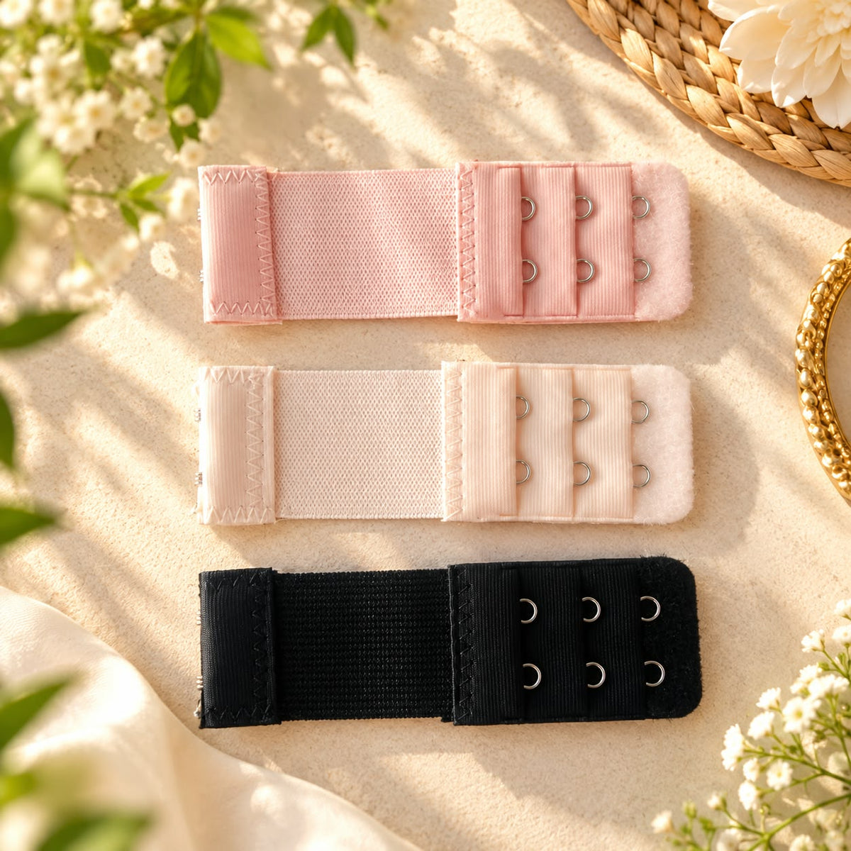 Bra Extender – 2 Hook Adjustable Bra Band Extension