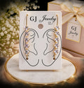 Gold-Tone Crystal Ear Cuff Earrings