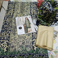 HM Premium Linen Sequence Embroidered 3 Piece Unstitched Suit