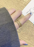 Adjustable Link Chain Ring