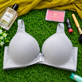 Seamless Bold Lifting Push-Up Light Padded Bra – Grey | Cup D