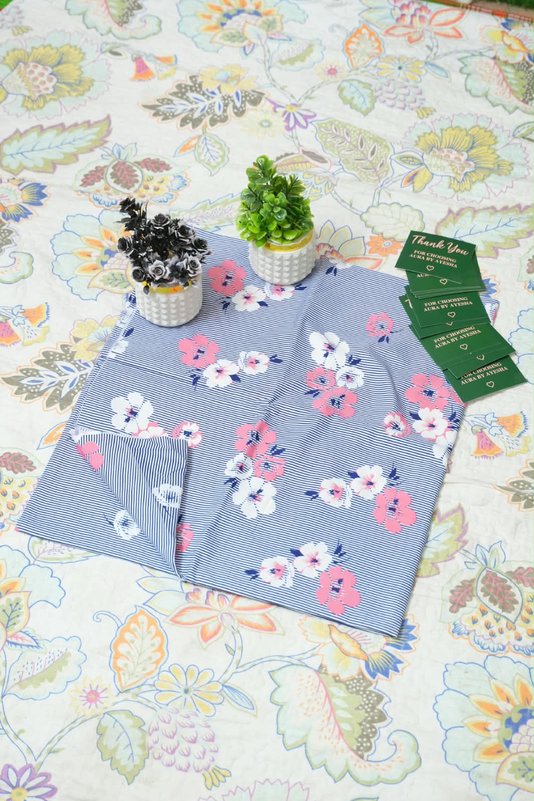 Binsaeed Pure cotton 2pc unstitched