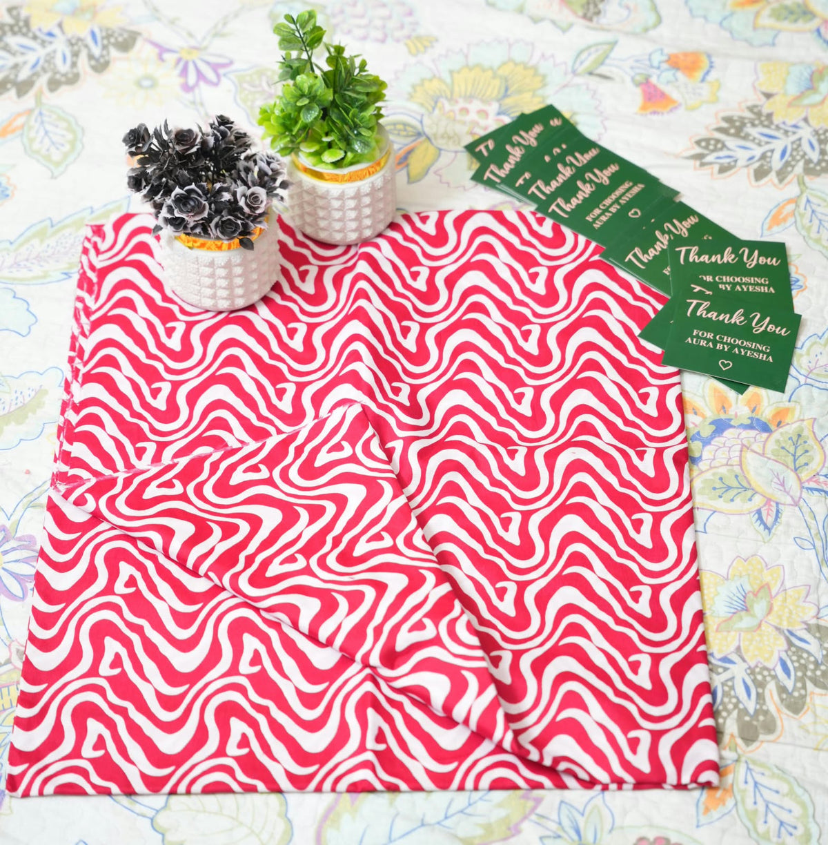 Binsaeed Pure cotton 2pc unstitched Fabric  Cotton