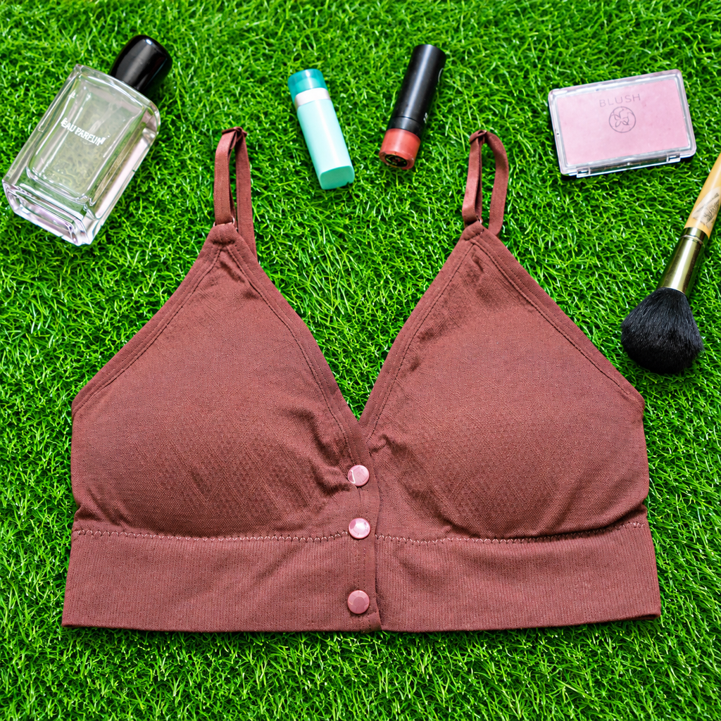 Imported Seamless Lightly Padded Bra – Full Coverage